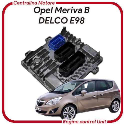 Centralina motore Opel Meriva B DELCO E98 Centralina motore Opel Meriva B DELCO E98